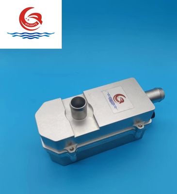 Small Size Engine Coolant Preheater Silvery Color Aluminum Alloy Material
