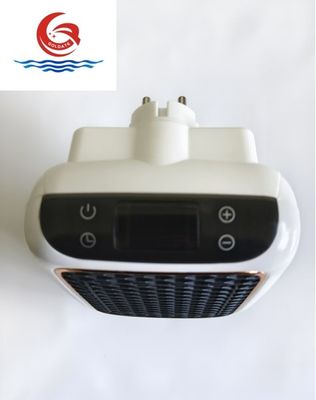 Wall-Outlet Space Heater 230V Compact Warm Air Fan Heater Portable Heater 1200W European Version Plug