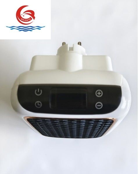 Wall-Outlet Space Heater 230V Compact Warm Air Fan Heater Portable Heater 1200W European Version Plug